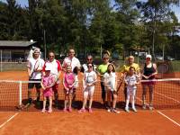 Eltern Kinder Tennis